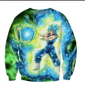 Cloudstyle Dragon Ball Super 3D Anime Sweatshirt